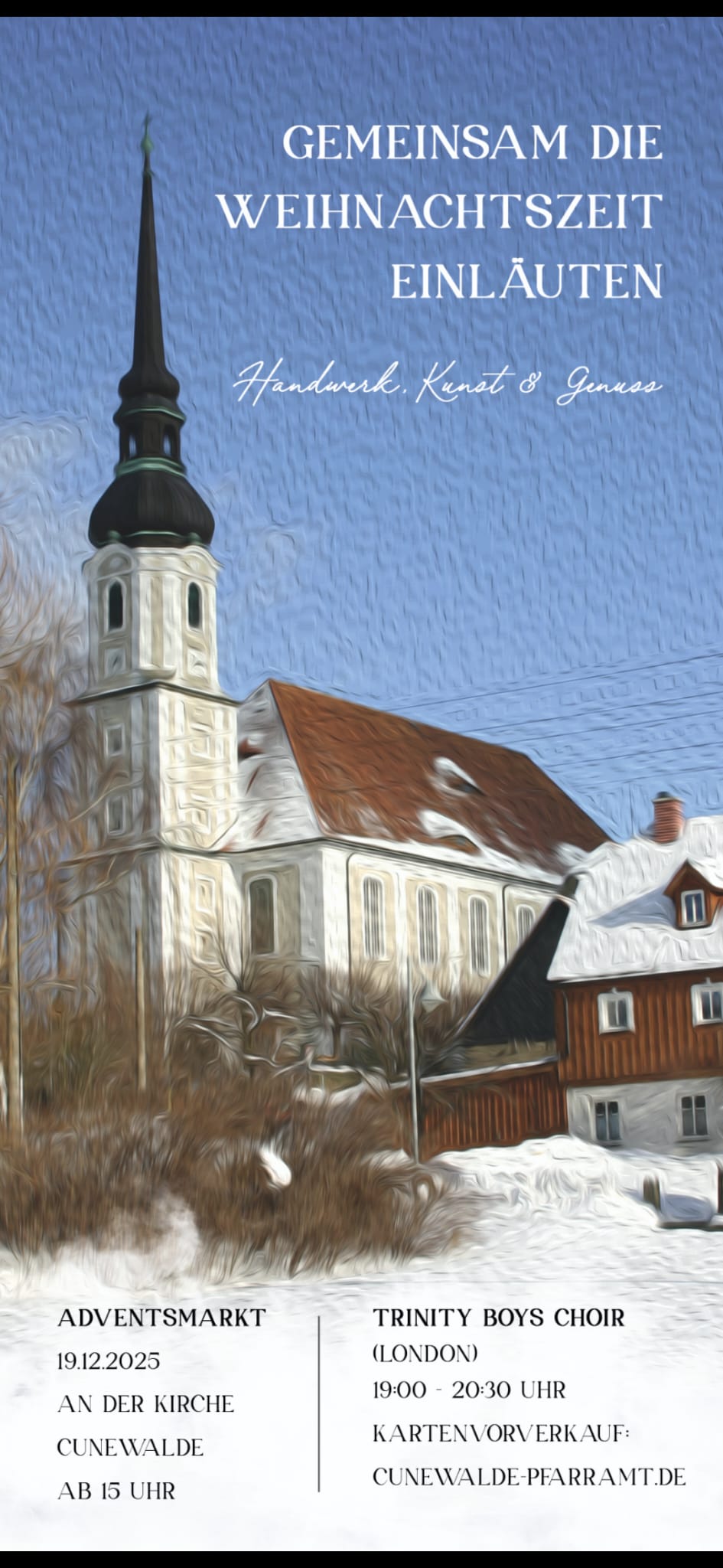 Adventsmarkt an der Kirche (19.12.2025)